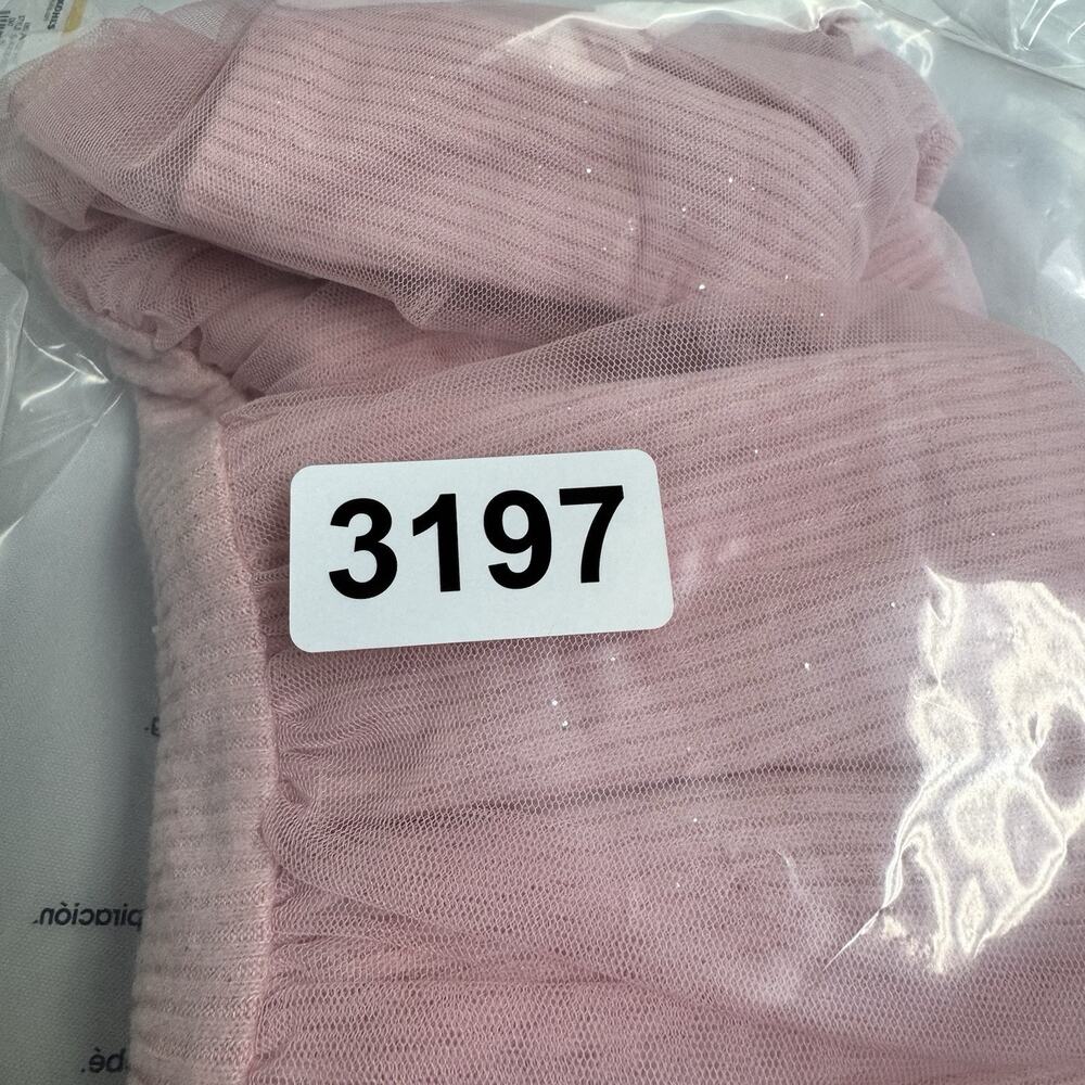 Jumping Beans Long-Sleeve Tulle Dress Vintage Art Pink Toddler Girls Size 2T - Picture 6 of 6